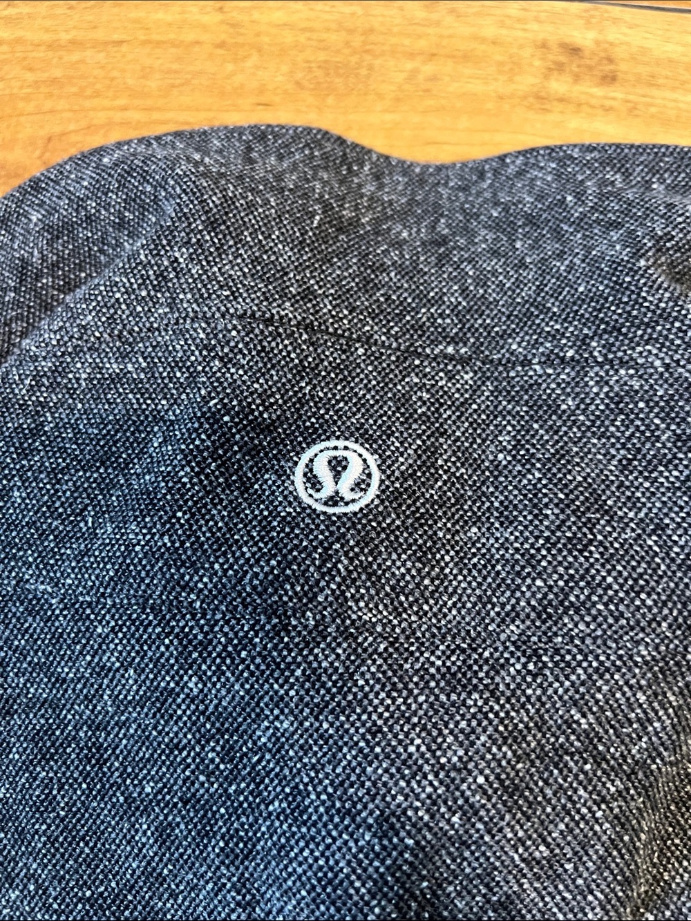 Lululemon Audrey Heather Charcoal High-Collar Button Front Jacket - Picture 8 of 9